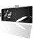 Sonictouch Kartalın Efendisi Siyah Beyaz Dikişsiz Pürüzsüz Sıvı Geçirmez Xxl Gamer Klavye Mousepad 40X90CM 2