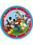 Mickey Mouse Temalı Çocuk Tabak - 8’li Plastik Doğum Günü Parti Tabak Seti 7