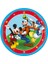 Mickey Mouse Temalı Çocuk Tabak - 8’li Plastik Doğum Günü Parti Tabak Seti 8