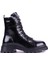 Shoeyle - Hakiki Deri Siyah Rugan Kadın Postal Bot - 25104952 1