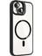 Bfs Apple iPhone 15 Plus Remim Lensli Magsafe Standlı Kapak - Siyah 2