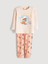 Yeni Sezon Bambi Baskılı Kız Çocuk Pijama Takımı 1