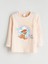 Yeni Sezon Bambi Baskılı Kız Çocuk Pijama Takımı 2