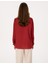 Kadın Bordo Regular Fit Uzun Kollu Gömlek 50319346-VR014 5