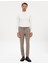 Erkek Bej Slim Fit Klasik Jogger Pantolon 50317618-VR011 1