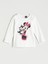 Yeni Sezon Bisiklet Yaka Minnie Mouse Baskılı Kız Çocuk Pijama Takımı 2