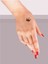Minik Taç Minimal Tattoo Geçici Dövme Şablonları Kına Kalıpları 2