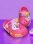 Çocuk Pembe Renk Figürlü Kaydırmaz Sandalet Crocs Terlik 2