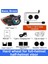 Yeni Model Y80-2X Motosiklet Intercom 2 Kişilik Bağlantı Rgb Işıklı Bluetooth Kulaklık Seti - Lisinya 6