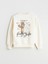 Yeni Sezon Bisiklet Yaka Kız Çocuk Sweatshirt 1