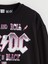 Yeni Sezon Bisiklet Yaka Ac/dc Baskılı Kız Çocuk Sweatshirt 2