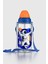Sonic Air Astronot Desenli 500 ml Askılı Pipetli Tritan Çocuk Matara 912059 Mavi-Turuncu 1