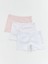 Yeni Sezon Basic Kız Çocuk Boxer 3'lü 1