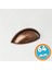 Mobilya Çekmece Dolap Kapak Kulpu Modern Mutfak Kulpları Çanak Kulp 64 mm Antik Bakır Renk Metal 1