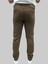 Erkek Enjoy Regular Fit Ligralı Kahverengi Kot Pantolon 3