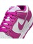 Dunk Low Next Nature Kadın Fuşya Deri Sneaker Ayakkabı -DD1873-110 8