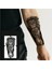 Geçici Aslan Figürlü Dövme Tattoo 3