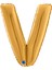 V Harf Supertrend Altın Folyo Balon 26" 2