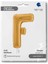 F Harf Supertrend Altın Folyo Balon 26" 1