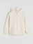 Yeni Sezon Uzun Kollu Kız Çocuk Kalın Fermuarlı Sweatshirt 1