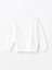 Yeni Sezon Bisiklet Yaka Kız Çocuk Sweatshirt 5