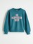 Yeni Sezon Bisiklet Yaka Kız Çocuk Sweatshirt 1