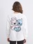 Yeni Sezon Lilo & Stitch Baskılı Oversize Kadın Sweatshirt 4