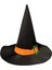 Cadı Şapkası 35CM, Halloween Cadılar Bayramı Şapkası, Büyücü Şapkası Siyah - Turuncu 4