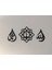 Islami Modern Duvar Dekoru 3’lü Set – Minimalist Dekoratif Duvar Süsü 1