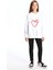Yeni Sezon Bisiklet Yaka Kız Çocuk Sweatshirt 1