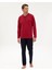 Bordo Pijama Takımı & İç Çamaşır Seti 50322570-900 5