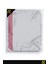 Pembe Bantlı Kareli Defter Tasarımlı Mouse Pad 23X19 cm – Kaymaz Tabanlı Ergonomik Fare Altlığı – Ofis, Ev ve Öğrenciler Için Modern Masaüstü Aksesuar Mousepad 7