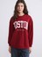 Yeni Sezon Boston Baskılı Oversize Kadın Sweatshirt 1