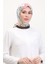 Desenli Soft Eşarp 70243-06 Acı Kahve Çağla Yeşili 1