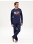 Erkek Indigo Pijama Takımı 50322631-320 1