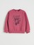 Yeni Sezon Bisiklet Yaka Kız Çocuk Sweatshirt 1