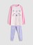Yeni Sezon Bisiklet Yaka Polar Kız Çocuk Pijama Takımı 1