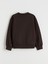 Yeni Sezon Bisiklet Yaka Baskılı Kız Çocuk Sweatshirt 3