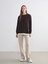 Yeni Sezon Bisiklet Yaka Oversize Kadın Sweatshirt 2