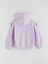 Yeni Sezon Kapüşonlu Fermuarlı Kız Çocuk Sweatshirt 5