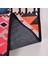 Bruciato Patchwork Multi Polyester ve Pamuklu Kaydırmaz Tabanlı Dijital Baskı Halı 3