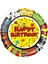 Mighty Zooloons Birthday Supertrend Folyo Balon 21" 2