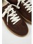 Palminteri 2 Erkek Hakiki Deri Bağcıklı Kahve-Ekru Sneakers 4