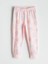 Yeni Sezon Bisiklet Yaka Baskılı Kız Çocuk Pijama Takımı 4
