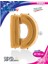 D Harf Supertrend Altın Folyo Balon 40" 1