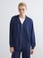 Yeni Sezon Kapüşonlu Oversize Kadın Fermuarlı Sweatshirt 1