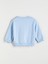 Yeni Sezon Bisiklet Yaka Elsa Baskılı Kız Çocuk Sweatshirt 3
