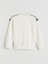 Yeni Sezon Bisiklet Yaka Baskılı Kız Çocuk Sweatshirt 3