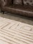 Cozy Czy-02 Modern Geometrik Desenli Toz Vermez Yumuşak Dokulu Bej Makine Halısı – Salon, Yolluk, Yatak Odası, Mutfak, Çocuk Odası Için Uygun Czy-02 2