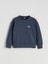 Yeni Sezon Bisiklet Yaka Kız Çocuk Sweatshirt 1